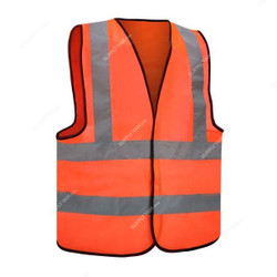 Empiral Safety Vest, E108093505, Shine, Orange, Free Size