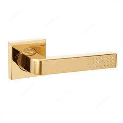 Doganlar Door Handle, Kale, Zinc, Gold Plated