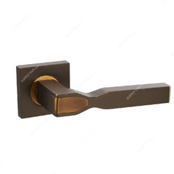 Doganlar Door Handle, Kuantum, Zinc, Coffee and Cinnamon