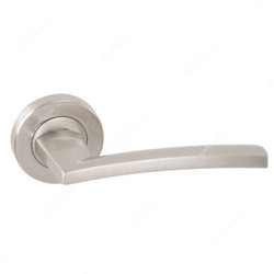 Doganlar Door Handle, Rodos, Zinc, Satin Nickel