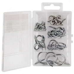Powersafe Closed And Open Screw Hook, 57PCS