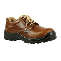 Vaultex Steel Toe Safety Shoes, SGT, Size39, Brown, Low Ankle