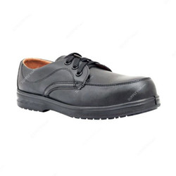 Vaultex Fibre Toe Safety Shoes, VE4, Size41, Black, Low Ankle