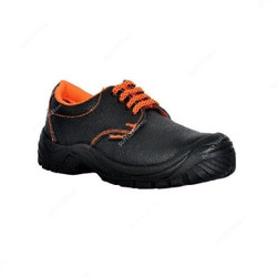 Vaultex Steel Toe Safety Shoes, LPH, Size38, Black, Low Ankle