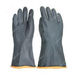 Vaultex Industrial Gloves, VS111, 14 Inch, Black, PK12