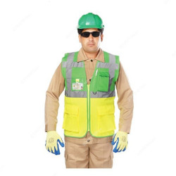 Vaultex Safety Vest, IKM, 100GSM, L, Yellow
