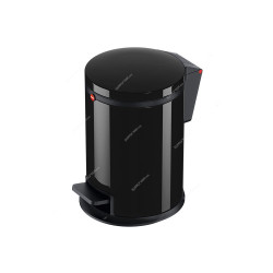 Hailo Pedal Waste Bin, HLO-0504-060, Pure S, 3 Litres, Black