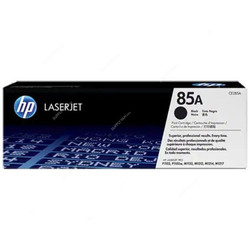 HP Original LaserJet Toner Cartridge, CE285A, 85A, Black