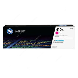 HP Original LaserJet Toner Cartridge, CF413A, 410A, Magenta