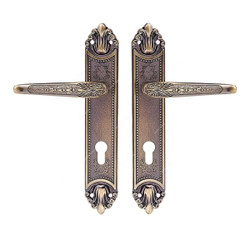 ACS Classic Door Handle, 85244-Z281-AB, Antique Brass