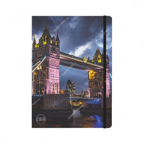 Nuco Photographic Casebound Journal Notebook, NU003879-1, Craze, A5, 80 Gsm, 120 Pages