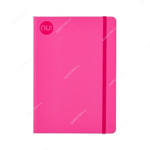 Nuco Journal Spectrum Notebook, NUJSA5PK, A5, A5, 80 gsm, 160 Pages, Pink