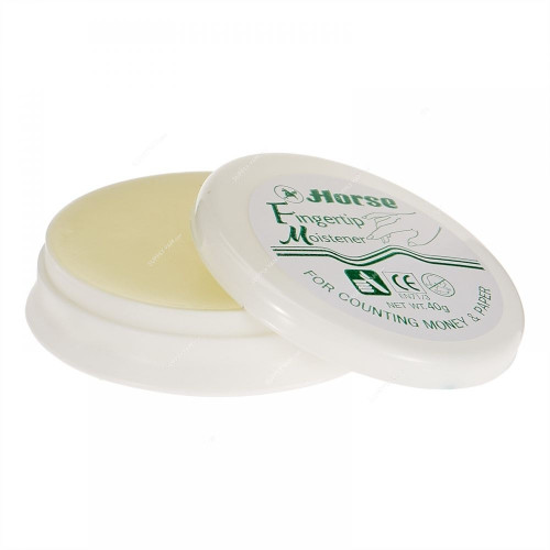 Horse Fingertip Moistener Gel, FD-40BK, 40GM