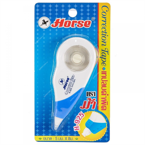 Horse Correction Tape, H-925PK10, 5 x 8 mm, Pk10