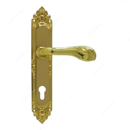 Burano Door Handle, AA99-AA69, Zinc, 10 Inch
