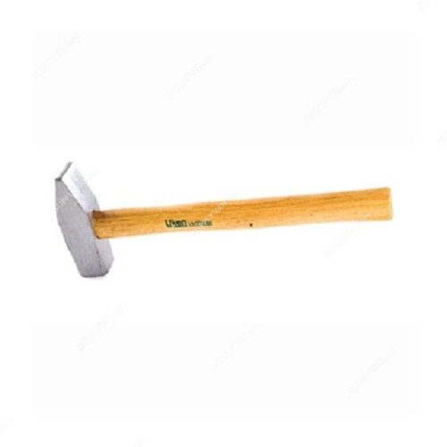 Uken Mechanic Hammer, UH23500, Drop-Forged Steel, Wood, 500GM Head