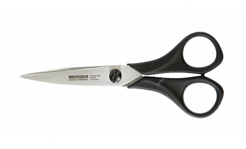Berger Professional Scissors, 1420, Black Handle, 7CM, PK1