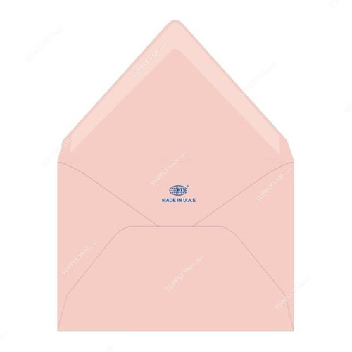 FIS Glued Envelope, FSEE1024GPIB25, 136 x 204MM, 100 GSM, Pink, PK25