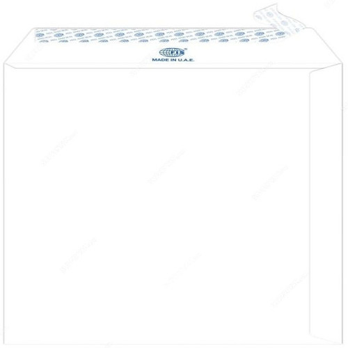 FIS Peel and Seal Envelope, FSWE8033P50, 10 x 7 Inch, 80 GSM, White, PK50