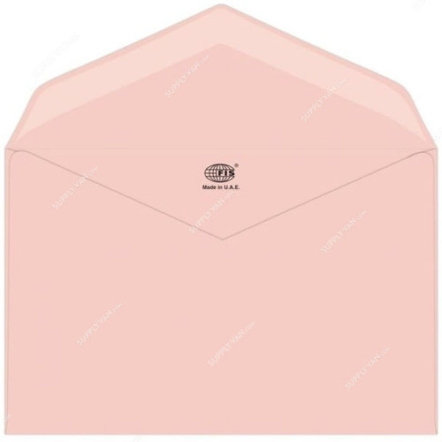 FIS Glued Envelope, FSEE1020GPIB25, 120 x 185MM, 100 GSM, Pink, PK25