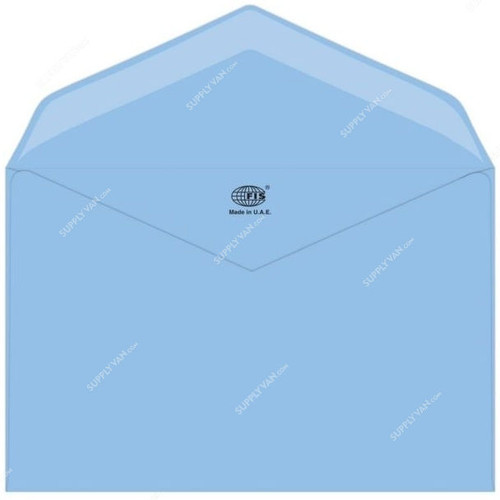 FIS Glued Envelope, FSEE1025GBBL50, 145 x 200MM, 100 GSM, Blue, PK50