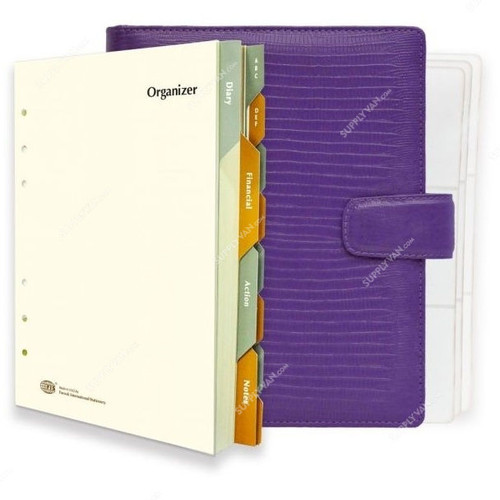 FIS Romantic Organizer, FSOR1117123VI, 110 x 170MM, 296 Pages, Violet