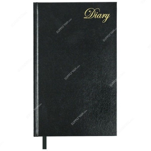 FIS Undated Russian Diary, FSDIRUD-02, 127 x 200MM, 256 Pages, Black