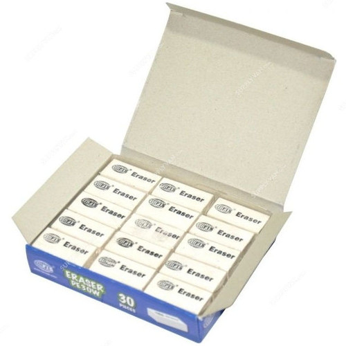 FIS Eraser, FSERPE30W, White, PK30