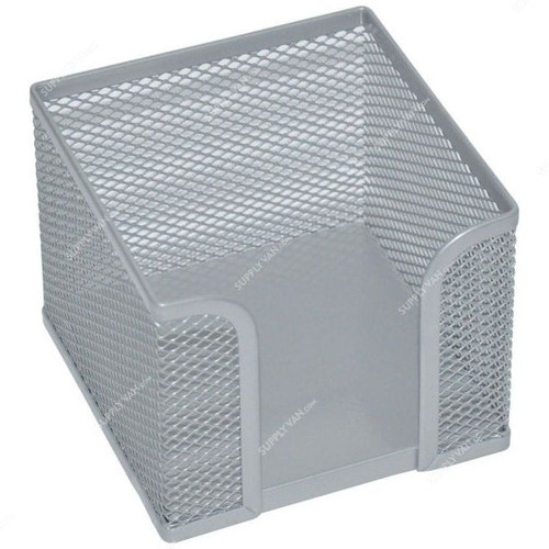 FIS Wire Mesh Memo Holder, FSMMDS043, Metal, Silver