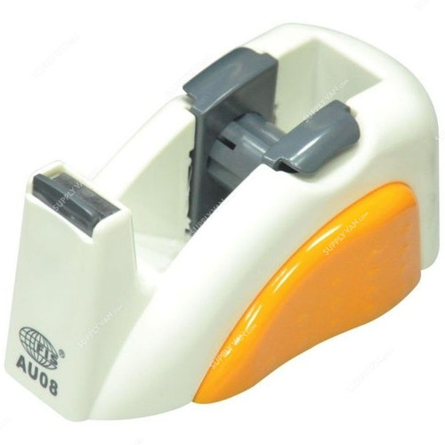 FIS Tape Dispenser, FSDRAU08WH, Plastic, White