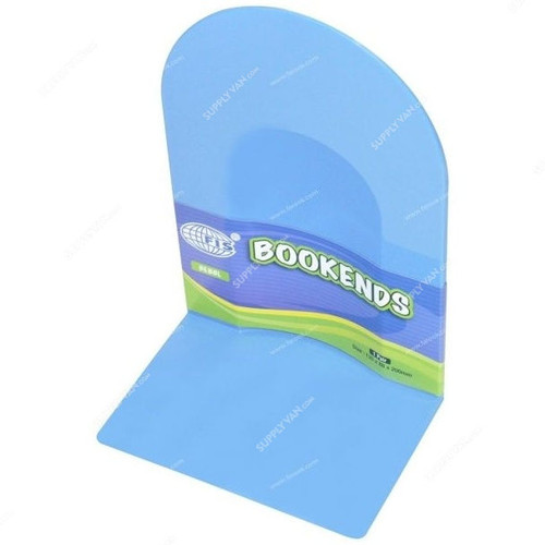 FIS Bookend, FSBE8BK, Plastic, 135 x 88 x 200MM, Black, PK2