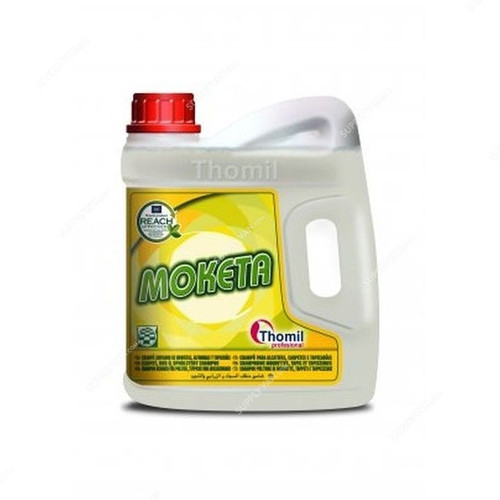 Thomil Moketa Carpet Rug and Upholstery Shampoo, 4 Litre, White