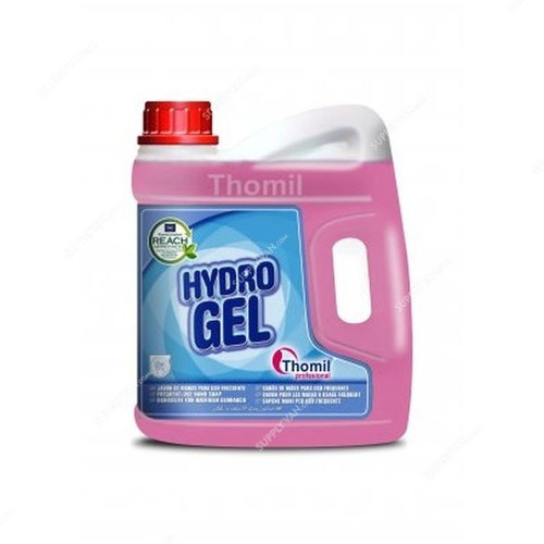 Thomil Hydro Gel Frequent-use Hand Soap, HAHP007, Floral Scented, 4 Litre, Pink, PK2