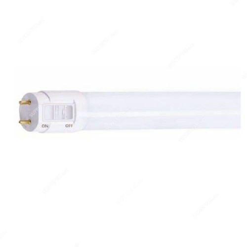 Opple Double Ends LED Utility2 T8 Tube Light, 140061621, 800LM, 6500K, 15000BH, White