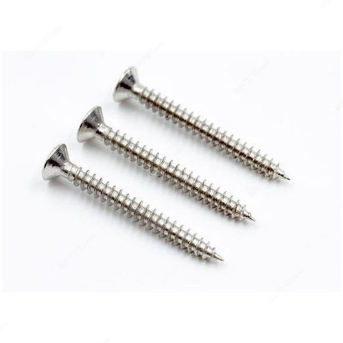 Patta Self Tapping Screw, STSCSKNKL, Nickel Plated, M10 x 1/2 Inch, PK1000