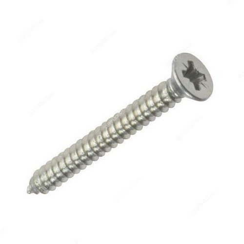 Patta Self Tapping Screw, STSCSKZNC, Zinc Plated, M10 x 2-1/2 Inch, PK500