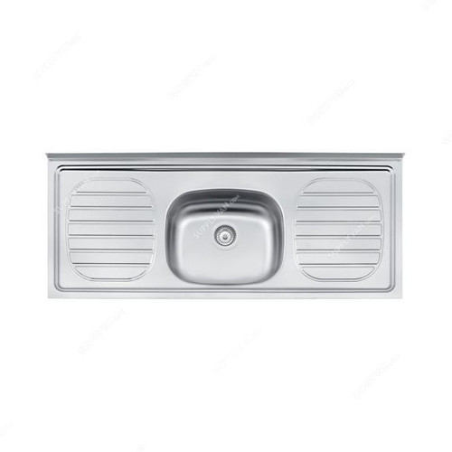 Tramontina Single Centre Bowl Kitchen Sink, 93434502, 120 x 50CM