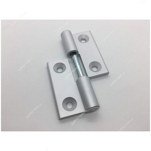 Extrusion Left Detachable Hinge, 30 Series, 4 Hole, Aluminium, 50 x 50MM