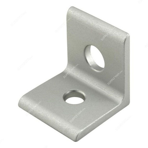 Extrusion 2020 Inside Corner Bracket, 20 Series, 2 Hole, Aluminium