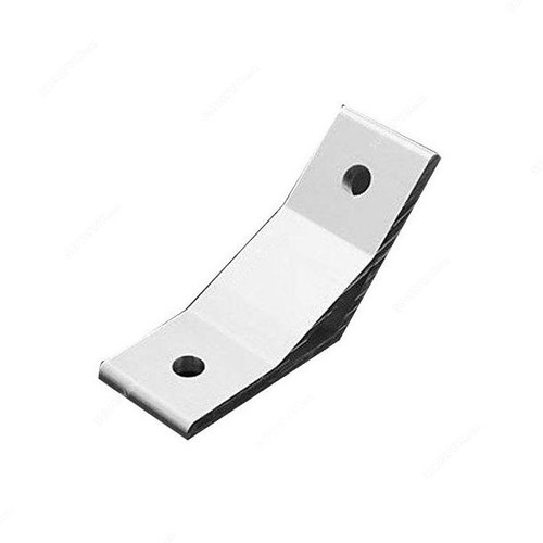 Extrusion 135 Degree Bracket, 20 Series, 2 Hole, Aluminium, PK2