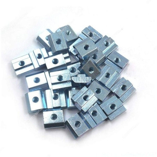 Extrusion T-Sliding Nut, 20 Series, Metal, M4, PK50