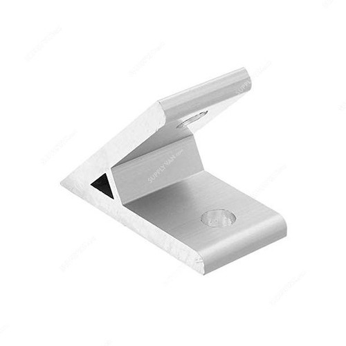 Extrusion 45 Degree Bracket, 20 Series, 2 Hole, Aluminium, PK2