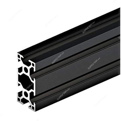 Extrusion T-Slot Profile, 30 Series, Aluminium, 30 x 60MM, Black