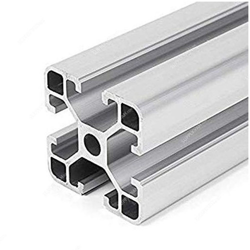 Extrusion T-Slot Profile, 40 Series, Aluminium, 40 x 40MM, Silver