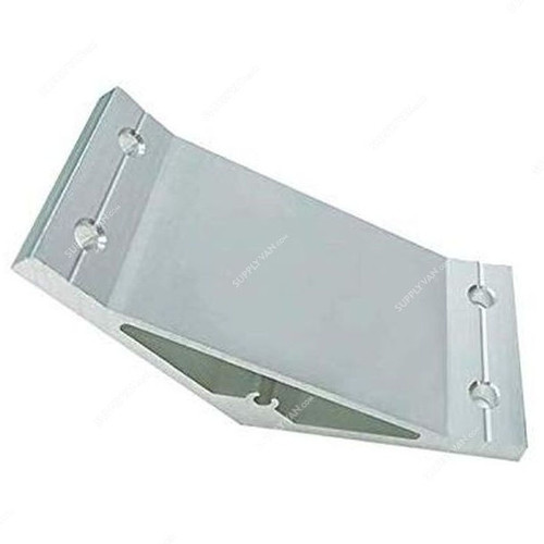 Extrusion 135 Degree Corner Bracket, 40 Series, 4 Hole, Aluminium, 72 x 72 MM