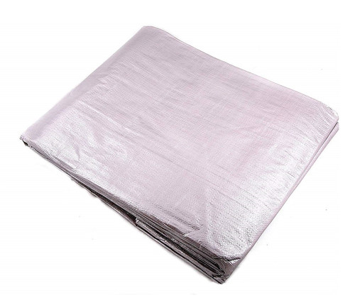 Hifazat Waterproof Tarpaulin, SH-TARP-OS1212140, Polyethylene, 3.6 x 3.6 Mtrs, Silver Hifazat Waterproof Tarpaulin, SH-TARP-OS1212140, Polyethylene, 3.6 x 3.6 Mtrs, Silver