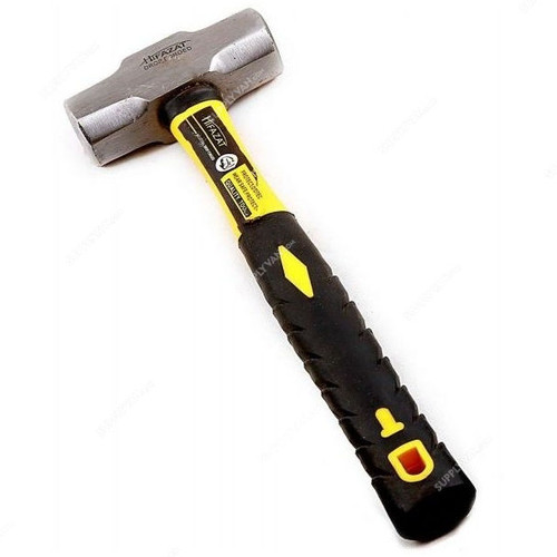 Hifazat Sledge Hammer, SHGT-BM-SH8, Forged Steel, 3.6 Kg, Yellow and Black