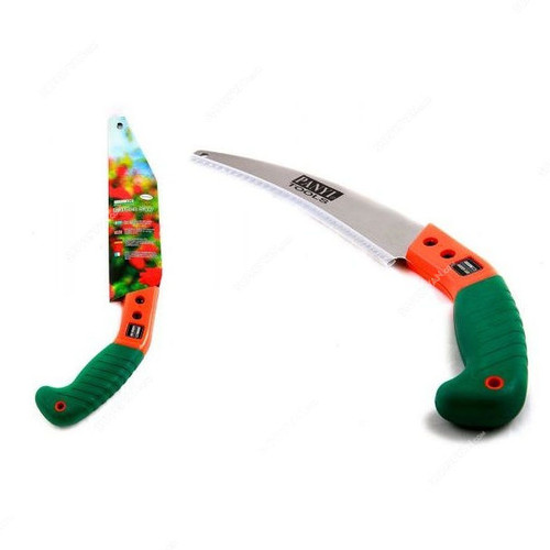 Panyi Garden Hand Saw, SH-PYSW-E1-12, 300MM, Green and Silver