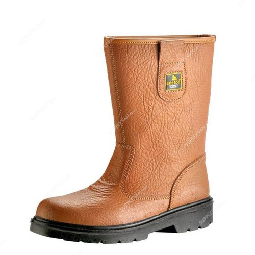 Safetoe Rigger Boots, H-9430, Best Welder, S3 SRC, Genuine Leather, Size39, Brown