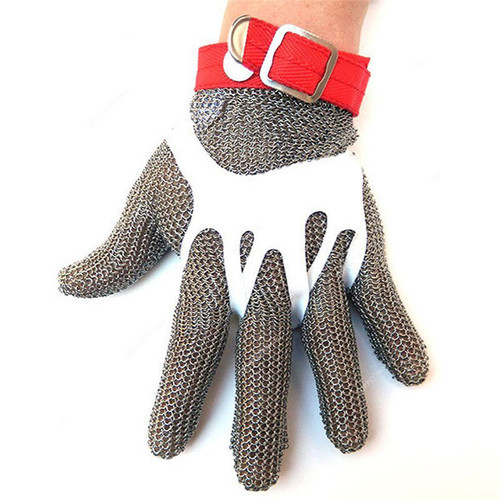 Empiral Mesh Gloves, E141712602, SKYDDA, Metal, M, Red
